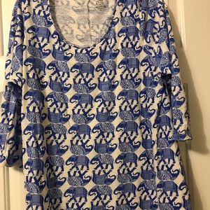 Sassy bright blue elephants on Parade!